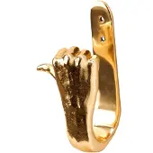 Pols Potten Hook Thumbs-up - Koukut ja ripustimet Metalli Kulta - 390-300-048