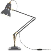Anglepoise Original 1227 Brass pöytävalaisin, elephant grey
