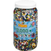 Toymax Midi Helmeä - 13 000 kpl. - 66 Monivärinen - - OneSize - Askarteluhelmet