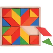 Bigjigs Wooden Mosaic Puzzle 24 pcs.