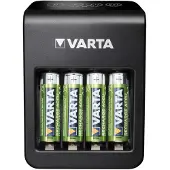 Varta Lcd Pug+-laturi Jossa 4x2100 Mah:n Aa-paristot