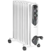 Trotec Öljylämmitin, 2500 W, siirrettävä, 11-rivinen, 3 tehotasoa – TRH 21 E
