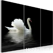 Artgeist Kuva - A lonely white swan