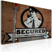 Artgeist Secured (Banksy) taulu