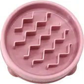 Outward Hound Fun Feeder Slo-bowl ruokakuppi roosa XS