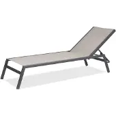 Fiam Ocean Aurinkotuoli - Aurinkotuolit & Lepolasset Alumiini Taupe - 074TX ANTA