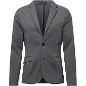 Lindbergh Superflex Knitted Blazer - Grey - XS