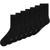 Name It Kids Nknsock 7P Solid Noos - Black - 31-33