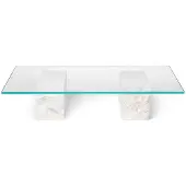 Ferm Living Mineral sohvapöytä, Bianco Curia marmori