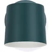 Normann Copenhagen Rise seinävalaisin, suora seinäkytkentä, petroolinvihreä
