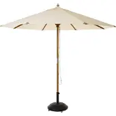 Cinas , 180 cm Parveke-aurinkovarjo offwhite/teak