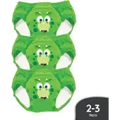 My Carry Potty Dinosaurus Kuivaksiopetteluhousut 3-pack, Vihreä, 2-3 vuotta