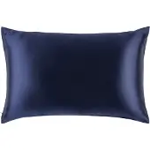 Slip Pure Silk Queen Pillowcase - Navy Tyynyt 1 kpl