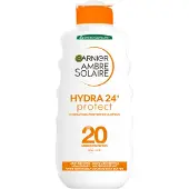 Garnier Ambre Solaire Hydra 24H Protect SPF20 Kosteuttava Aurinkovoide - 200 ml
