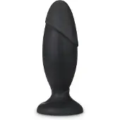 Anal Adventures Platinum Rocket - iso anustappi - musta