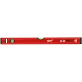 Milwaukee SLIM, 0,6 m, Musta, Punainen, 0,5 mm/m, Akryyli