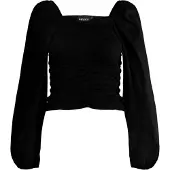 Pieces Pcmalysia Ls Top Jrs Noos Bc - Black - XL