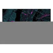 Artgeist Fototapetti - Blue Manhattan