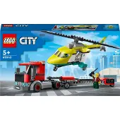 LEGO 60343 City - Pelastushelikopterin kuljetusauto