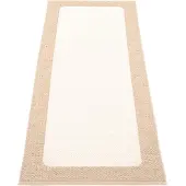Pappelina Ilda matto, 70 x 180 cm, beige - luonnonvalkoinen