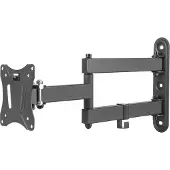 Deltaco – OFFICE näytön seinäteline, 13"-27", 25kg, 75x75-100-100 (ARM-0251)