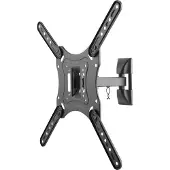 Deltaco – OFFICE näytön seinäteline, 23"-55", 30kg, 75x75-400-400 (ARM-0254)