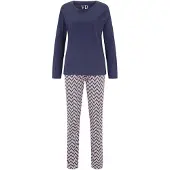 Vivance Pyjama 'Dreams' tummansininen