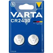 Varta 2x CR2430, Kertakäyttöinen akku, CR2430, Litium, 3 V, 2 kpl, 280 mAh (06430101402)