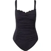 Hunkemoller Scallop Bs O - Black - 36