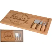 Excellent houseware KM Bambu juustosetti