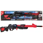 Huismerk - Police Rifle Blue with 6 Foam Arrows