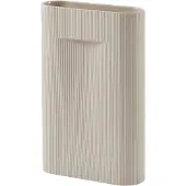 Muuto Ridge maljakko, 48,5 cm, beige
