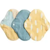 Imse Vimse Panty Liners Classic, Blue Sprinkle 3-Pack - Blue - ONE SIZE