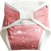 Imse Vimse All-In-One Diaper, S 4-8 Kg, Rusty Pink Teddy - Pink - S 4-8KG
