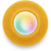 Apple HomePod mini, Siri, Pyöreä, Keltainen, Koko alue, Kosketus, Music, TuneIn (MJ2E3D/A)