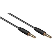 Goobay Jack 3.5mm - Jack 3.5mm cable 2m black (63830)