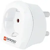 Skross 1.500201-E power plug adapter Type C (Europlug) White (1.500201-E)