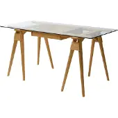 Design House Stockholm Arco työpöytä laatikolla, tammi