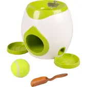 Flamingo - Interactive Fetch & Treat Dog Toy Wilson Green 29 x 19 x 18 cm - Koirat - Koiran lelut ja pelit - Aktivointilelut