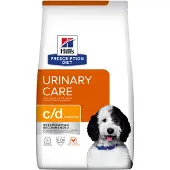 Hill's Pet Nutrition 2x4kg c/d Multicare Urinary Care kana -koiranruoka