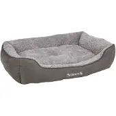Scruffs Koiran reunallinen peti Cosy, harmaa