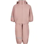 CeLaVi Sadevaatteet m. Henkselit - Kierrätetty PU - Misty Rose - - 70 - Sadevaatteet