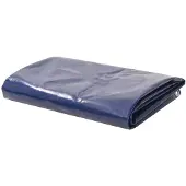 vidaXL Pressu 650 g/m² 1,5x20 m sininen
