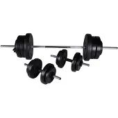 vidaXL Painonnostotanko ja Käsipaino Sarja 60,5 kg