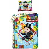 Halantex SP. z.o.o. Lasten vuodesetti Monopoly 140x200, 2-osainen