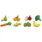 Safari Fruits&vegetables Toob Figure Monivärinen From 3 Years