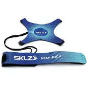 SKLZ Star-Kick Hands-Free s dett v soolojalkapallotreeni - sopii pallokokoihin 3, 4 ja 5 (koboltti)