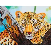 Diamond Dotz Leopard Look 35,5x47,5cm timanttityö
