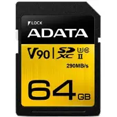 ADATA 64GB UHS-II-U3, SD 4.0