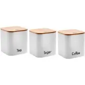 KINGHOFF SET 3 CONTAINERS Coffee Tea SUGAR KINGHOFF KH-1526